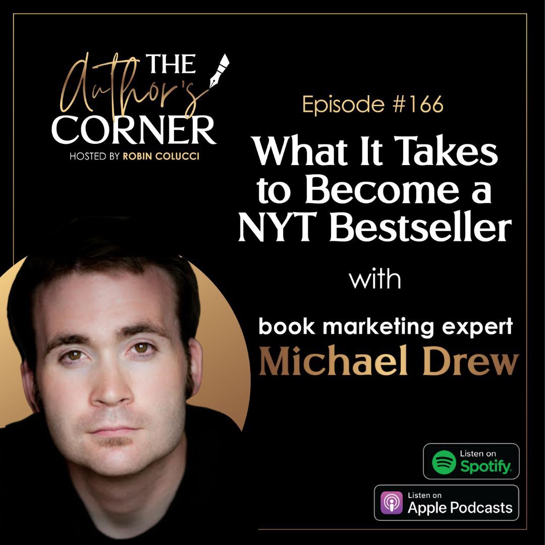 Ever wondered what it takes to become a bestseller? 📚

Join me and book marketing expert Michael Drew in the latest episode of The Author’s Corner as we dive into his incredible journey and insights on achieving bestseller status!

Listen now: buff.ly/4dwjXr3