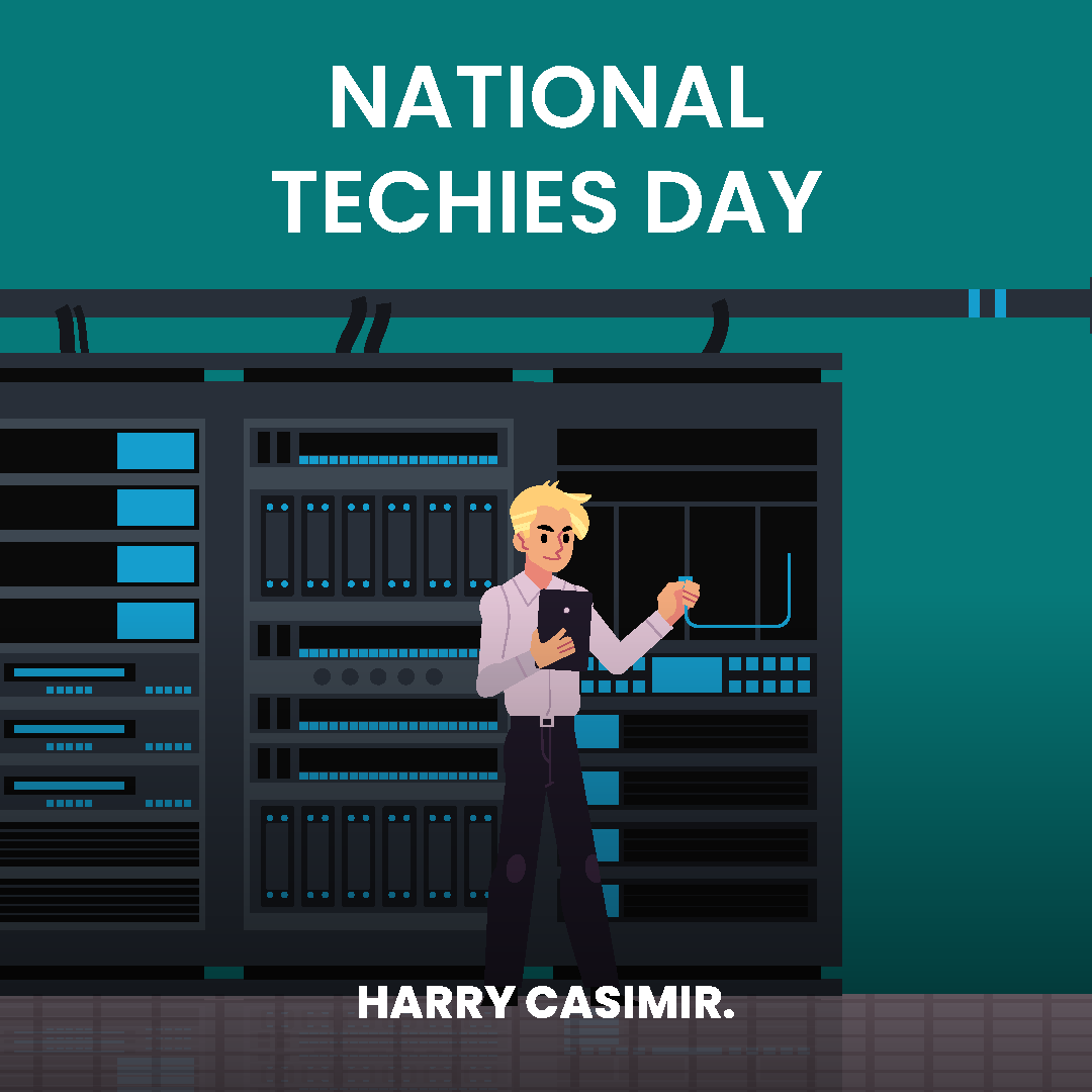hacasimir's tweet photo. Celebrating the brilliance that powers our digital world! Happy National Techies Day to all tech enthusiasts! 💻🌟 #NationalTechiesDay #TechInnovation https://t.co/9jkYfNOotV