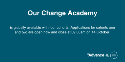 We’re delighted to launch our Change Academy, for leaders working to implement change in their department. But what is a Change Academy and how can it support you? Sign up now social.advance-he.ac.uk/XD9c0q #Leadership #LeadingTransformation #HigherEd