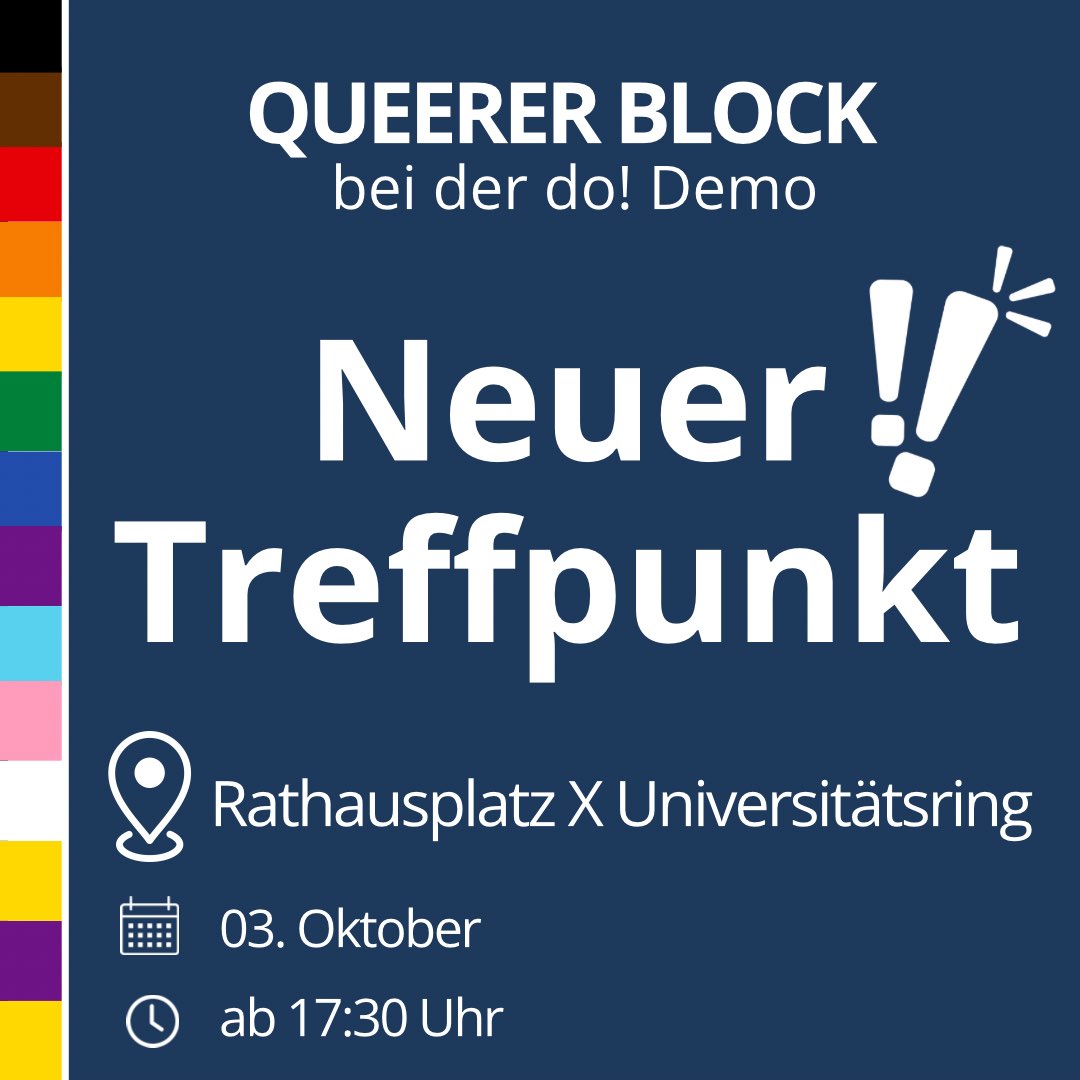 Auch, wenn sich der Treffpunkt ändert, bleibt doch unser Standpunkt gleich: Keine Regierungsbeteiligung der FPÖ!