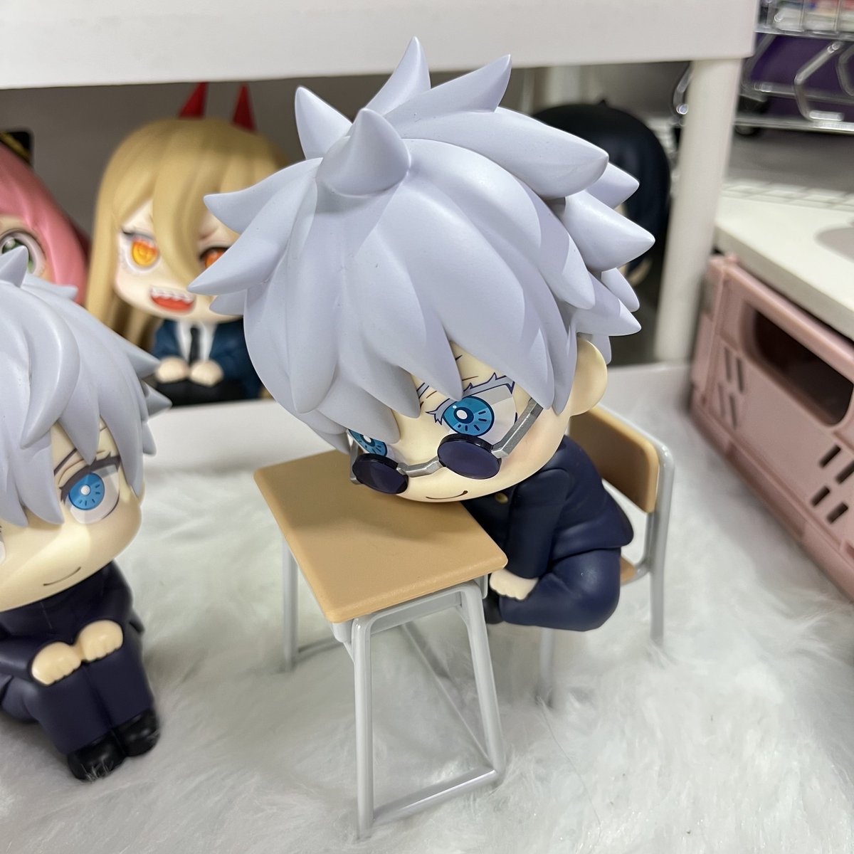 mawochann's tweet photo. #mawomail ˚.ೃ࿐
𖥦 look how cute my 3 gojo look up ♡ thank you @RouxSumoru for being the best bf 🫣
#lov2ity ~ @lov2ity tysm for offering huhuh the best 🫶🏻‼️ https://t.co/POEacRyBUG