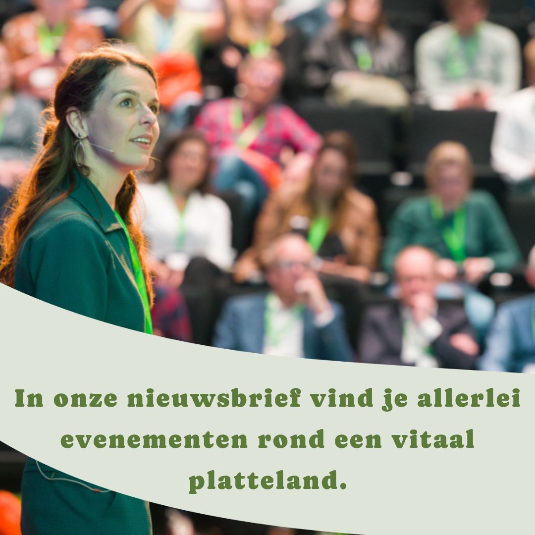 𝗞𝗼𝗺 𝗼𝗼𝗸 𝗻𝗮𝗮𝗿 𝗯𝗶𝗷𝗲𝗲𝗻𝗸𝗼𝗺𝘀𝘁𝗲𝗻 𝗱𝗶𝗲 𝗱𝗿𝗮𝗮𝗶𝗲𝗻 𝗼𝗺 𝗲𝗲𝗻 𝗹𝗲𝗲𝗳𝗯𝗮𝗮𝗿 𝗽𝗹𝗮𝘁𝘁𝗲𝗹𝗮𝗻𝗱. Wil jij ook evenementen die draaien om een vitaal platteland in je mailbox? 📬Meld je dan aan voor onze nieuwsbrief: tinyurl.com/p2pmsfxy #platteland