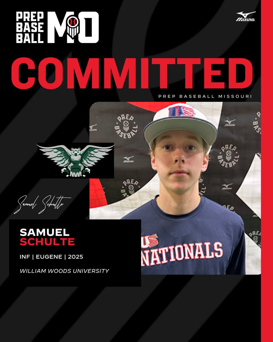 Prep Baseball Missouri (@prepbaseballmo) on Twitter photo INF Samuel Schulte (Eugene, 2025) commits to William Woods University
👤: loom.ly/_WUWDCM
<a href="/sam_schulte_/">Sam Schulte</a> | <a href="/wwuowlsBSB/">William Woods Baseball</a> INF Samuel Schulte (Eugene, 2025) commits to William Woods University
👤: loom.ly/_WUWDCM
<a href="/sam_schulte_/">Sam Schulte</a> | <a href="/wwuowlsBSB/">William Woods Baseball</a>