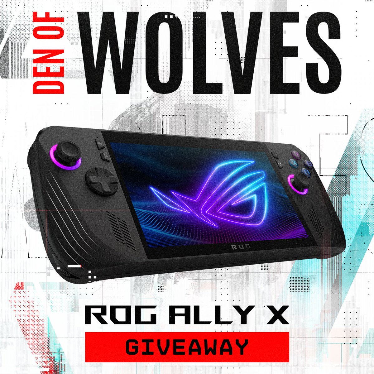 ROG Ally X up for grabs, thanks to our friends at <a href="/ASUS_ROG/">ROG Global</a>

Wipe the backlog clean. Tie up loose ends on the go. When Den of Wolves drops, you'll want a clear mind and steady hands.

#Giveaway 👉 dow.gg/asus-rog-givea…