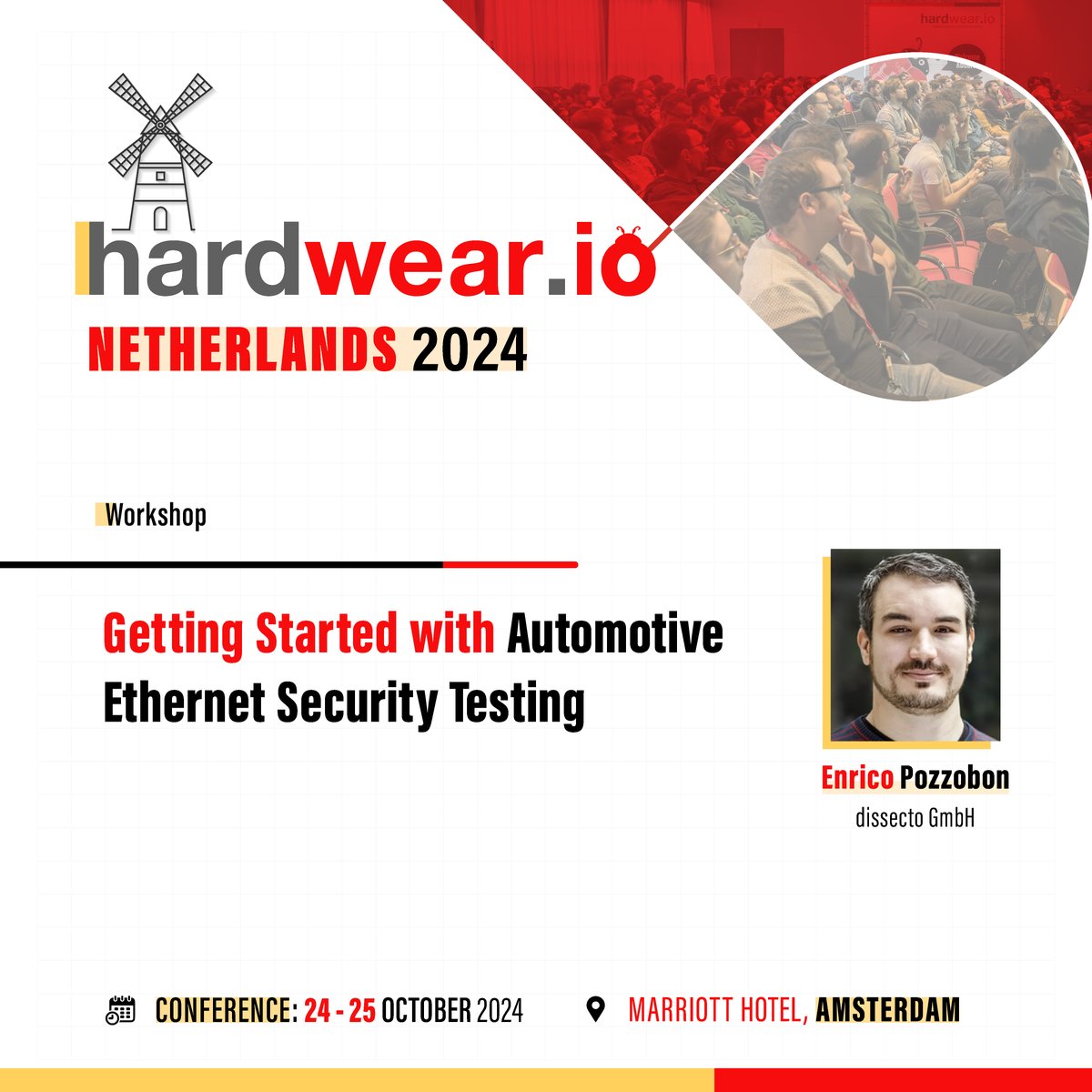 From IP addresses to TLS certificates, every detail matters in Electronic Control Units (ECUs) security testing 🚗 🛠️

Join <a href="/epozzobon/">Enrico Pozzobon</a> at #hw_ioNL2024

Know More: hardwear.io/netherlands-20…

#automotivetech #security #hardware