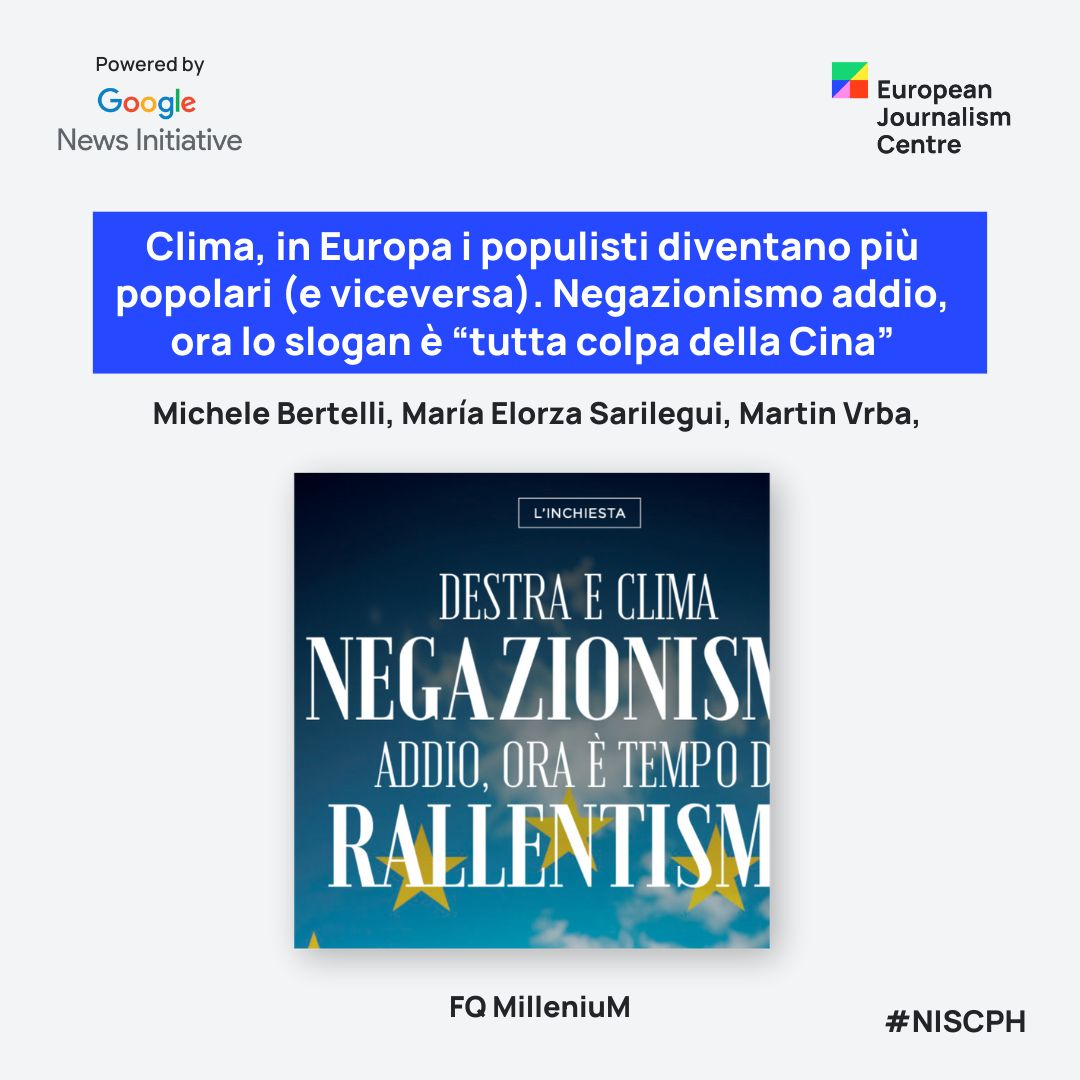 🤥 𝘾𝙡𝙞𝙢𝙖, 𝙞𝙣 𝙀𝙪𝙧𝙤𝙥𝙖 𝙞 𝙥𝙤𝙥𝙪𝙡𝙞𝙨𝙩𝙞 𝙙𝙞𝙫𝙚𝙣𝙩𝙖𝙣𝙤 𝙥𝙞ù 𝙥𝙤𝙥𝙤𝙡𝙖𝙧𝙞 (𝙚 𝙫𝙞𝙘𝙚𝙫𝙚𝙧𝙨𝙖). 𝙉𝙚𝙜𝙖𝙯𝙞𝙤𝙣𝙞𝙨𝙢𝙤 𝙖𝙙𝙙𝙞𝙤, 𝙤𝙧𝙖 𝙡𝙤 𝙨𝙡𝙤𝙜𝙖𝙣 è “𝙩𝙪𝙩𝙩𝙖 𝙘𝙤𝙡𝙥𝙖 𝙙𝙚𝙡𝙡𝙖 𝘾𝙞𝙣𝙖”, <a href="/MikeBertelli/">Michele Bertelli</a>, @mariaelorza,  Martin Vrba, FQ