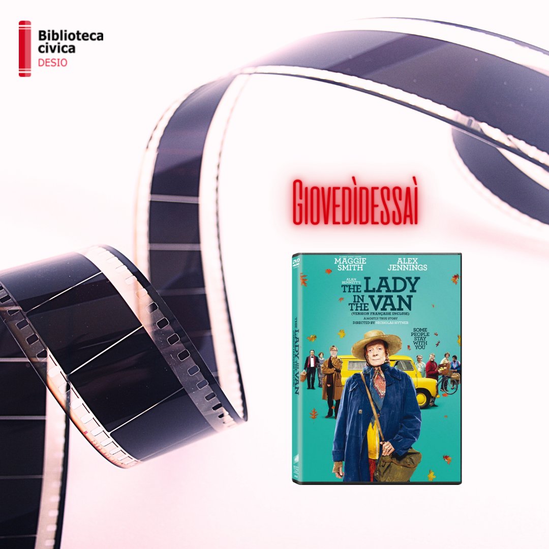 #3ottobre2024
Per ricordare #maggiesmith #giovedìdessaì propone la visione di #theladyinthevan diretto da #NicholasHytner dalla storia vera di #MaryShepherd che visse per anni in un furgone sul vialetto di casa di #AlanBennett
 brianzabiblioteche.it/opac/detail/vi… 
youtube.com/watch?v=ZfOHb9…