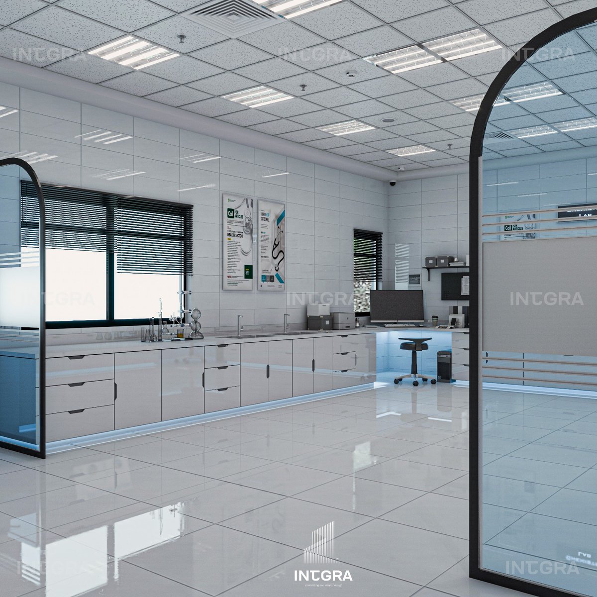 Intgraeg's tweet photo. Behind every exemplary physician is a state-of-the-art laboratory designed by Intgra ๐๐ช
INTGRA has partnered with Adwar Decoration Company to design the interior of a laboratory in Benghazi City, Libya.
#intgra #interior #exterior #interiordesign #Benghazi #Libya https://t.co/jfXGtQvaEn