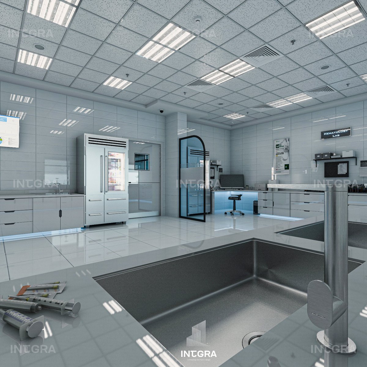 Intgraeg's tweet photo. Behind every exemplary physician is a state-of-the-art laboratory designed by Intgra ๐๐ช
INTGRA has partnered with Adwar Decoration Company to design the interior of a laboratory in Benghazi City, Libya.
#intgra #interior #exterior #interiordesign #Benghazi #Libya https://t.co/jfXGtQvaEn