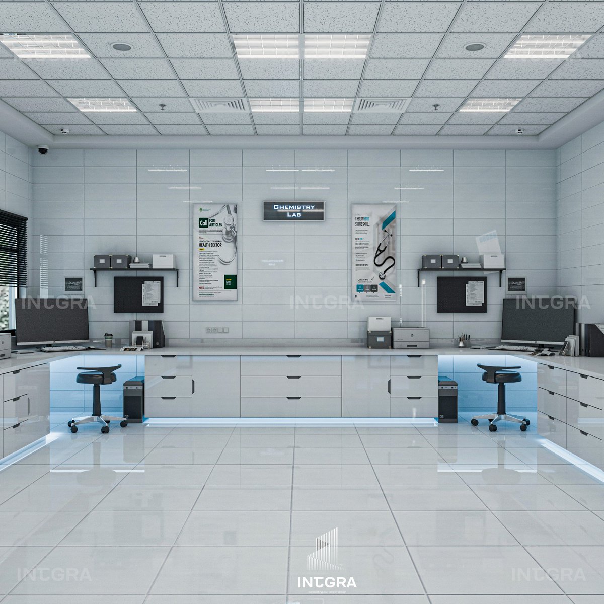 Intgraeg's tweet photo. Behind every exemplary physician is a state-of-the-art laboratory designed by Intgra ๐๐ช
INTGRA has partnered with Adwar Decoration Company to design the interior of a laboratory in Benghazi City, Libya.
#intgra #interior #exterior #interiordesign #Benghazi #Libya https://t.co/jfXGtQvaEn