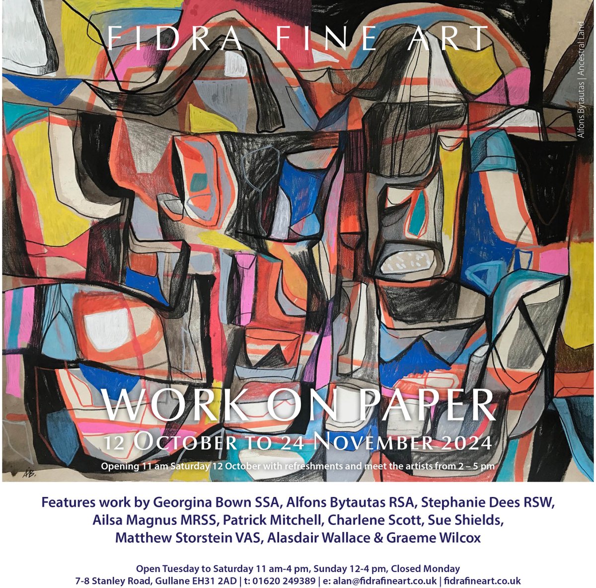 FidraFineArt's tweet image. Coming soon...

Pictured: 
Alfons Bytautas RSA
Ancestral Land
Mixed Media on Paper
46x56cm

#alfonsbytautas #workonpaper