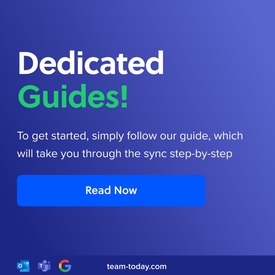Team Today x Microsoft Teams

It couldn’t be simpler to connect your Team Today account with MS Teams, and to help you we’ve put together a dedicated guide to take you through the sync step-by-step💙

Read our guide on how to get setup: team-today.com/support/micros…

#mircosoftteams