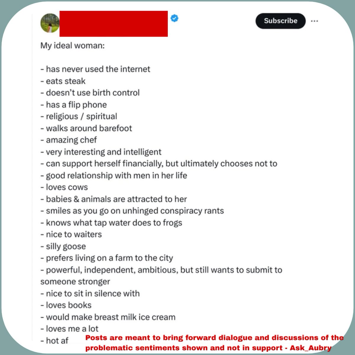 AskAubry 🦋 🐆🦝 tweet media