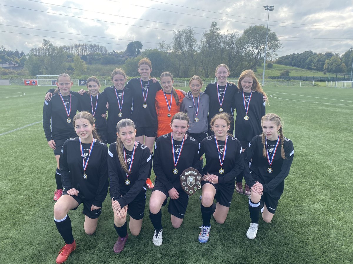 Brilliant day <a href="/FalkirkSport/">Falkirk Active Schools & Sports Dev</a> 7’s tournament. 34 pupils across 6 year groups representing <a href="/Boness_Academy/">Bo'ness Academy</a> 

Proud moment seeing the S1-3 girls finish 1st after 6 wins and 1 draw - showing great quality and resilience with late winners and big comebacks along the way 🏆👏🏻