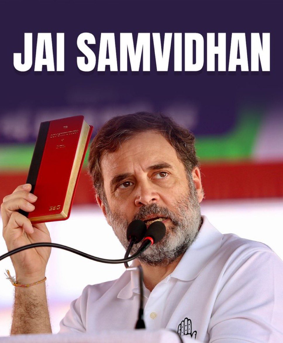 prmar9428135027's tweet photo. @RahulGandhi जी आज आपके हीं कारण संविधान में,हरेक गरीब,दलित,आदिवासी पिछड़ो की आस बंधी हुई हैं,आप इसे बरकरार रखना,वर्ना पिछले 10 साल से वर्तमान सरकार तों गरीब,पिछड़े,दलित, आदिवासीयों को देश से मिटाने पर तुली हैं।
@narendramodi @PMOIndia @Jimmyparis25 @kharge https://t.co/IbLm1HoHEI