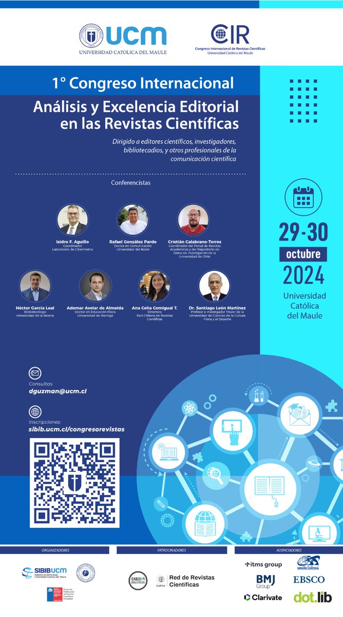 Acompañando desde nuestra Red eventos que fortalecen a las revistas científicas chilenas.