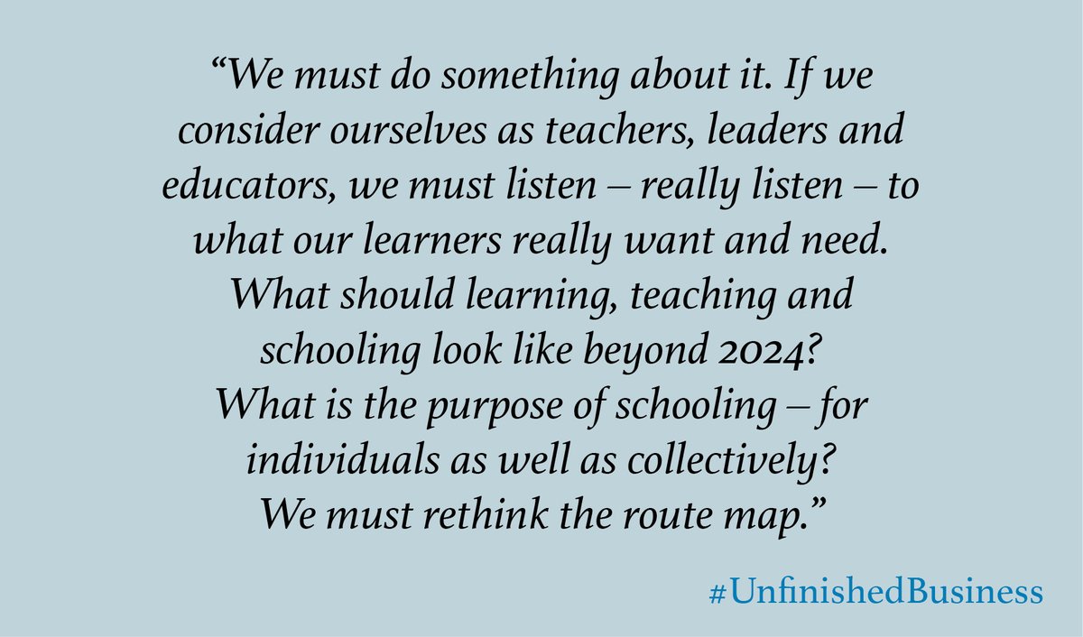 CrownHousePub's tweet image. Read this short extract from Dr Fiona Aubrey Smith's contribution to #UnfinishedBusiness. Fiona worked with Tim Brighouse, Mick Waters and an advisory team to curate the formation of Open School.

#UnfinishedBusiness is available to order now: crownhouse.co.uk/unfinished-bus…

@FionaAS
