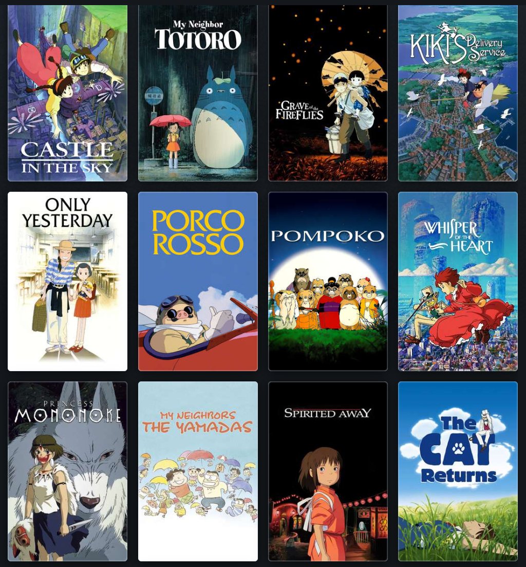 HabisNontonFilm's tweet photo. Film-film Studio Ghibli bakal tayang di bioskop Indonesia!

Total 21 film animasi klasik dari Hayao Miyazaki dirilis ulang 5 tahun ke depan. Mulai akhir tahun ini.

Belum ada info full list judulnya. Tapi pastinya ada SPIRITED AWAY, HOWL’S MOVING CASTLE dan MY NEIGHBOR TOTORO. https://t.co/GrTWJrPMYP