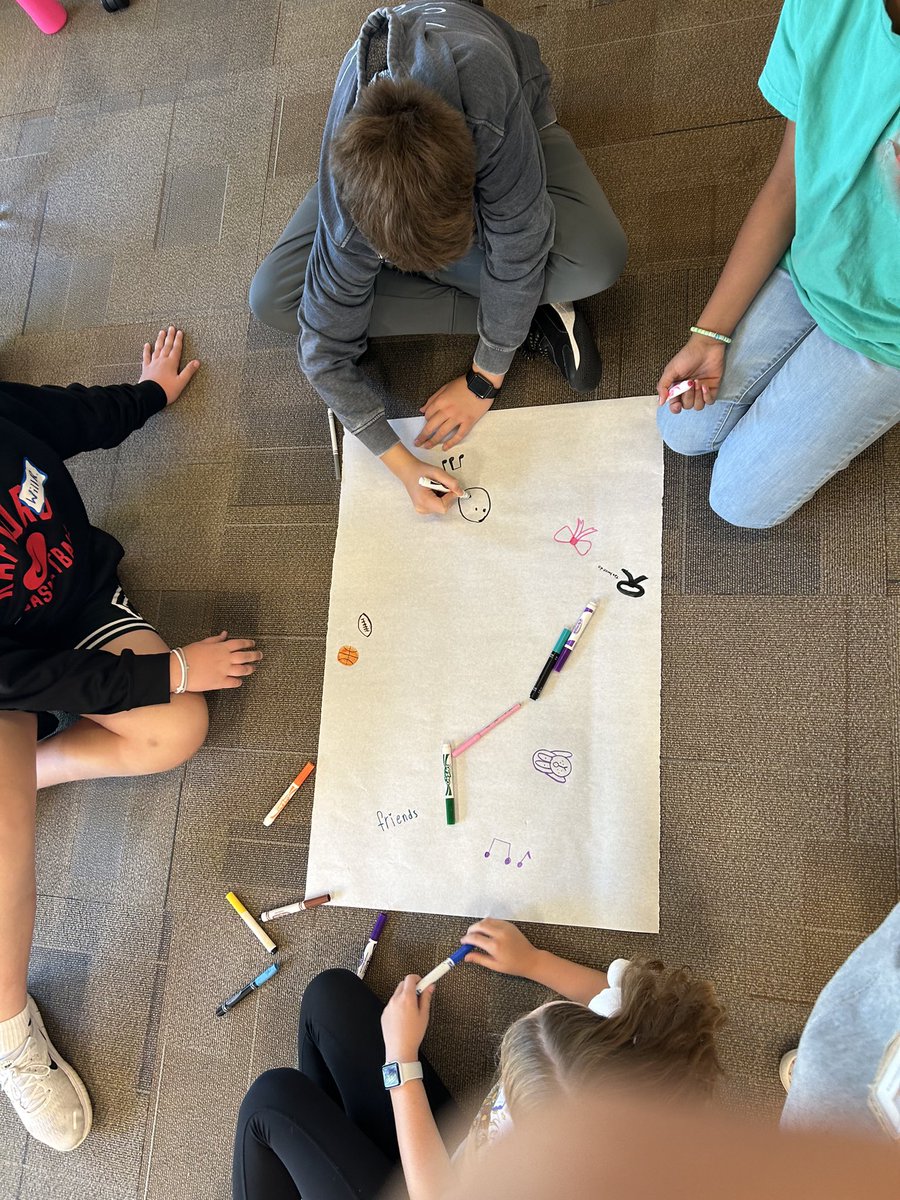 PSMSBV's tweet image. Our Sources of Strength peer leaders are having a great morning discussing their strengths and learning how to improve school wide wellness, as well as advocate for peer mental health!

We ❤️ our Panther Leaders!