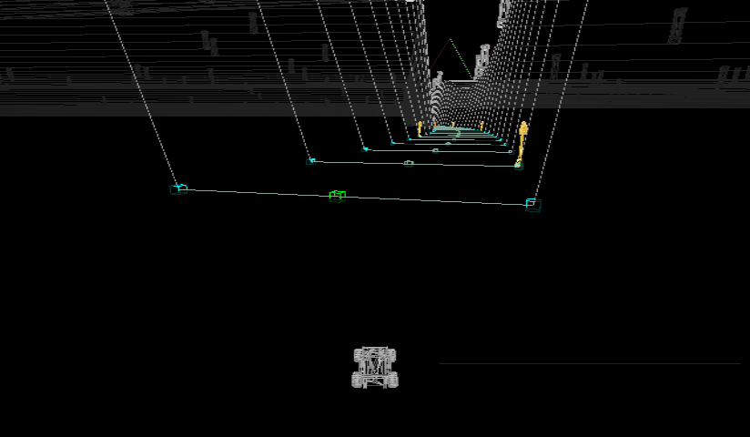 NewoGame's tweet image. Cliffs and valleys.  The railings along the side are going to be a problem to code up.   Worse yet I am not going to allow the player to fly off the edge (as fun as it might be) #lowpoly #wireframe #gamedev #wii #homebrew