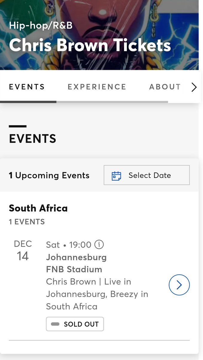 Chris Brown sold Out a 94 000 seater stadium in just 2 hours, you cant doubt his greatness!