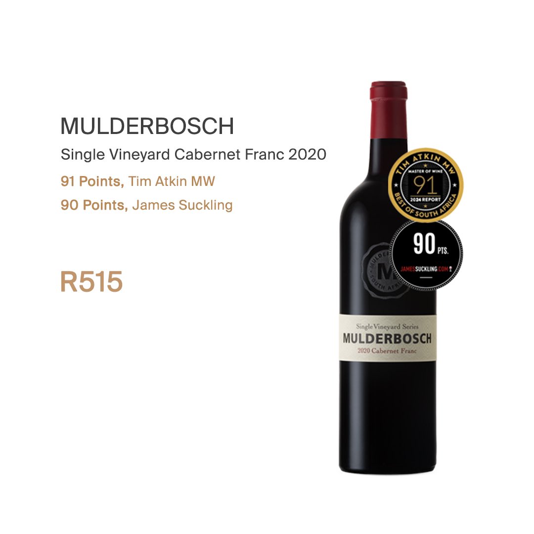 Introducing the <a href="/MulderboschV/">Mulderbosch Vineyards</a> Estate Red 2021🍷

Secure yours: 
•Mulderbosch Vineyards Estate blend 2021: ow.ly/ii8050TC57b

•Mulderbosch Faithful Hound Red 2022: ow.ly/LhOX50TC57a

•Mulderbosch Single Vineyard Cabernet Franc 2020: ow.ly/Bkxv50TC57c