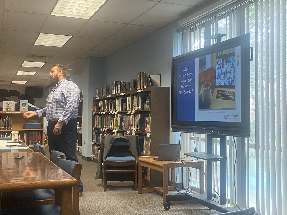 Quote of the day from Fuquay-Varina Elementary, “The NKT is the x-ray and the AMC is the MRI.” <a href="/WakeElementary/">Wake Elementary</a> <a href="/wcpssmathelem/">Wake Elementary Math</a>