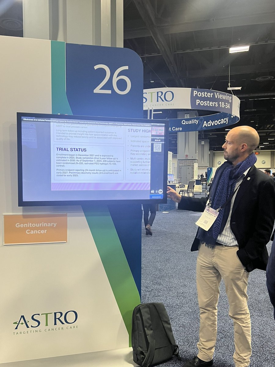 Darragh O Donovan (@darraghodonovan) on Twitter photo ๐ฅ Live from #ASTRO24 in DC ๐บ๐ธ!
Thank you <a href="/PBlanchardMD/">Pierre Blanchard, MD</a> for presenting an overview on the ongoing global RCT #SABRE - Prostate SBRT with SpaceOAR Vue ๐ ๐ฅ Live from #ASTRO24 in DC ๐บ๐ธ!
Thank you <a href="/PBlanchardMD/">Pierre Blanchard, MD</a> for presenting an overview on the ongoing global RCT #SABRE - Prostate SBRT with SpaceOAR Vue ๐