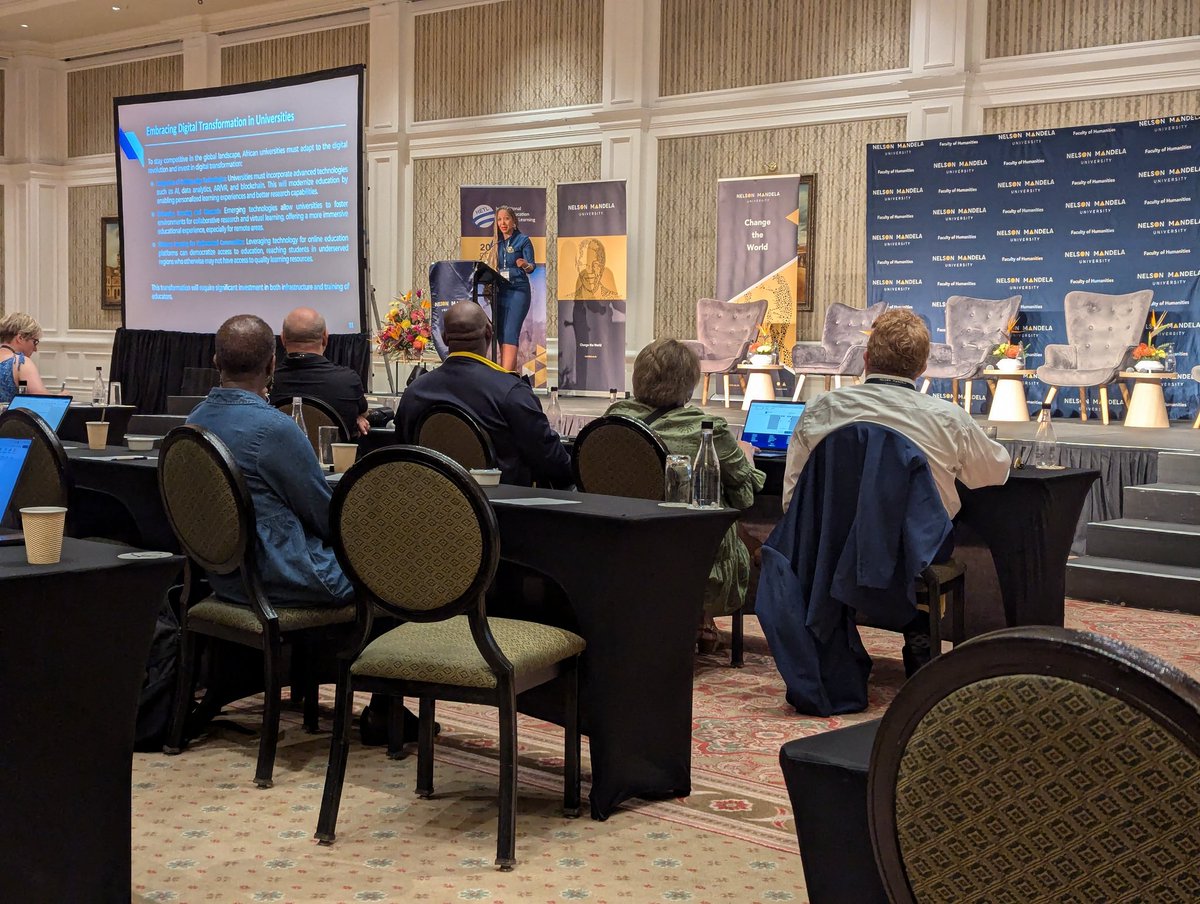 Final keynote of the day at <a href="/HETLAssociation/">Higher Education Teaching and Learning Association</a> 2024 by <a href="/missuwajenew/">Nkemdilim Uwaje Begho</a> on the benefits of AI in learning and teaching