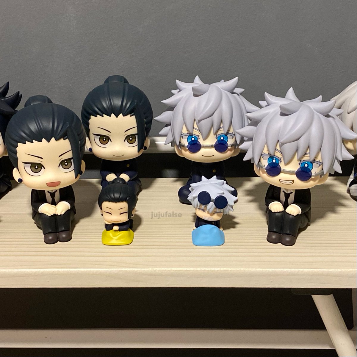 silly little guys invading my room once again...... but now in suits