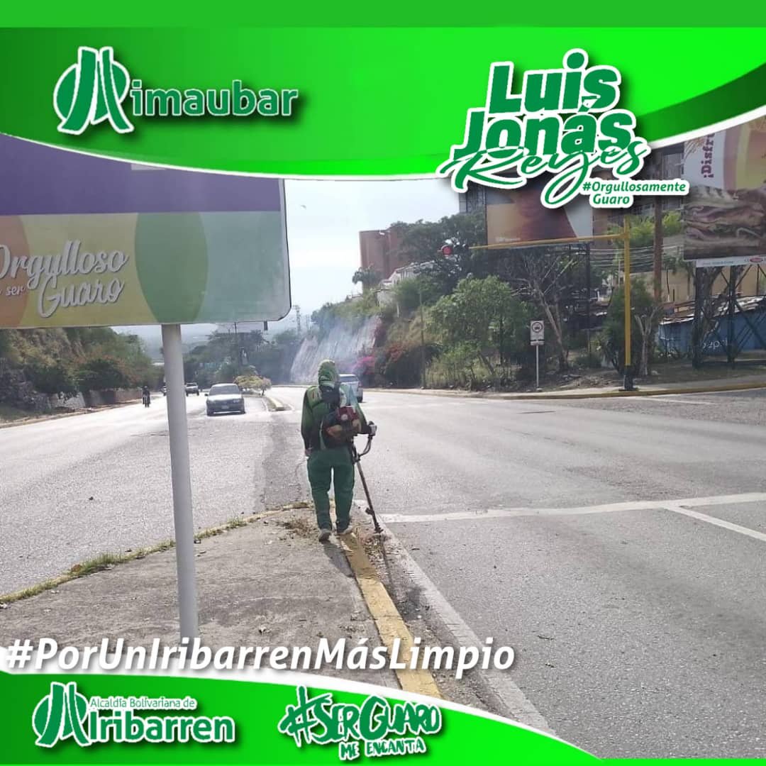 Imaubar (@imaubar) on Twitter photo #3oct 💚🍃 PLAN CERO MALEZA trabaja en la Avenida Lara, al Este de la ciudad de Barquisimeto.
juntos con <a href="/LuisJonasReyes/">Luis Jonás Reyes</a> y los #GuerrerosDeLaLimpieza
#OrgullososDeSerGuaros 💚 #3oct 💚🍃 PLAN CERO MALEZA trabaja en la Avenida Lara, al Este de la ciudad de Barquisimeto.
juntos con <a href="/LuisJonasReyes/">Luis Jonás Reyes</a> y los #GuerrerosDeLaLimpieza
#OrgullososDeSerGuaros 💚