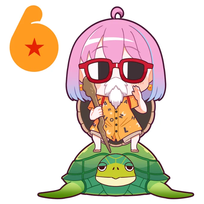 んなたん誕生日カウントダウンあと6日「ハロー!」  #ルーナート 