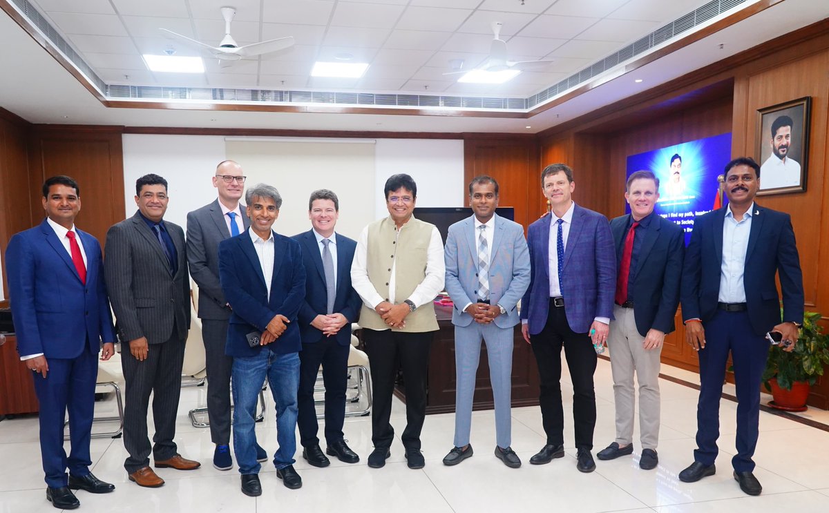 Minister Sridhar Babu (@min_sridharbabu) on Twitter photo Proud to announce that <a href="/MarriottIntl/">Marriott International</a> has selected Hyderabad for its #GCC in India, marking a significant milestone as the first-ever GCC in the hospitality sector to enter the Indian market. This is not just another tech achievement—it’s a testament to Telangana's position as a Proud to announce that <a href="/MarriottIntl/">Marriott International</a> has selected Hyderabad for its #GCC in India, marking a significant milestone as the first-ever GCC in the hospitality sector to enter the Indian market. This is not just another tech achievement—it’s a testament to Telangana's position as a