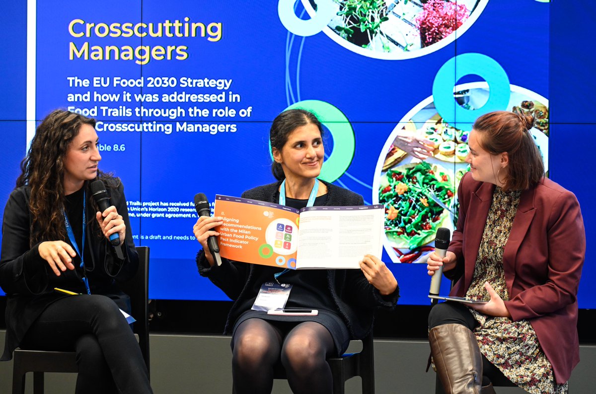 Can city food policies benefit from a network of experts that ask thought-provoking questions &amp; help frame interventions across the #EUFood2030 pillars? We believe they can! This was the key role of the <a href="/food_trails/">Food Trails</a> Crosscutting Managers. Discover more at drive.google.com/file/d/1xVn1wx…