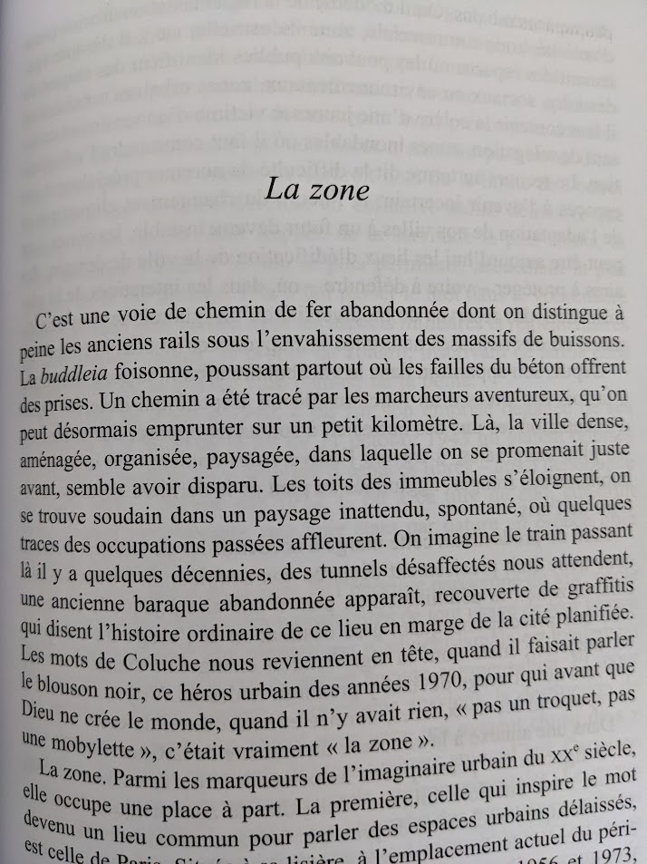 Au commencement était... la Zone. En marge de la cité planifiée, ces interstices sont désormais des réserves de biodiversité, nouveaux espaces pour la ville de demain. Écrit avec André Lortie <a href="/ensapb/">ENSA PB</a> <a href="/EditionsFayard/">Fayard</a> <a href="/CamilleLeloup_/">Camille Leloup</a>