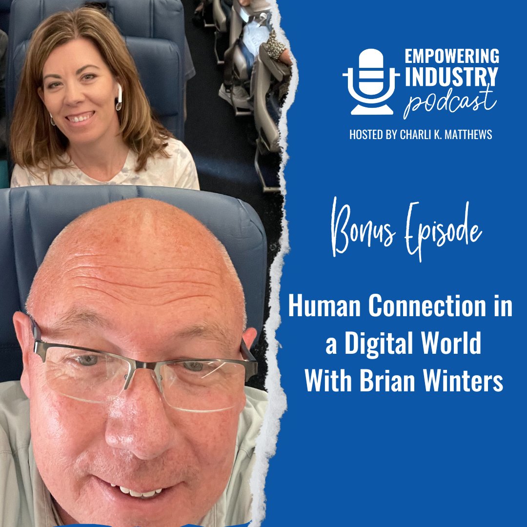This week on the #EmpoweringIndustryPodcast, we’re bringing you a bonus episode! <a href="/CharliKMatthews/">Charli K. Matthews</a> chats with her former teacher, mentor, and friend, Brian Winters. Brian, a University of Alabama graduate with a degree in Education for Secondary Mathematics, spent nine years