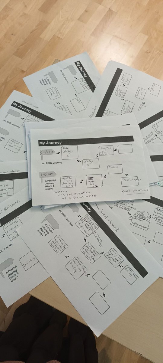 learnenglishyh's tweet photo. Safina was at @WakefieldColleeg today delivering Progression Pathways to help students think about their future! Teachers, don't miss out, explore our resources section and try it out in your classrooms today! https://t.co/PQc37bbM3K #ProgressionPathways https://t.co/vNZXToohni