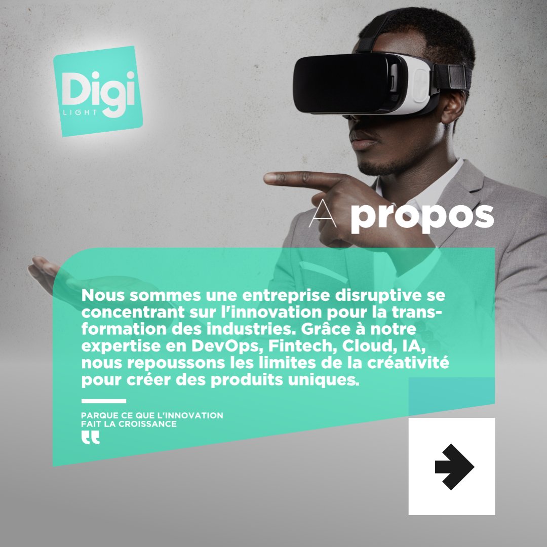 DigiLight3's tweet photo. Le monde change, repoussons les limites, façonnons-le.
-
#digilight #innovation #technologie #digital 
#disruption #startup https://t.co/c7XDoRaQEz