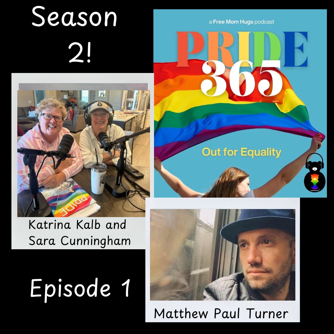freemomhugs's tweet photo. Season 2 Ep 1 drops today! 

“Out for Equality”

Don’t miss this powerful conversation with Matthew Paul Turner and hear his incredibly brave journey of coming out late in life . 

https://t.co/iuiaJ5rxnJ
@GFMediaOrg 

#FreeMomHugs
#PodcastLife
#lgbtqhistorymonth 
#ComingOutDay https://t.co/7DgwBbH30Y