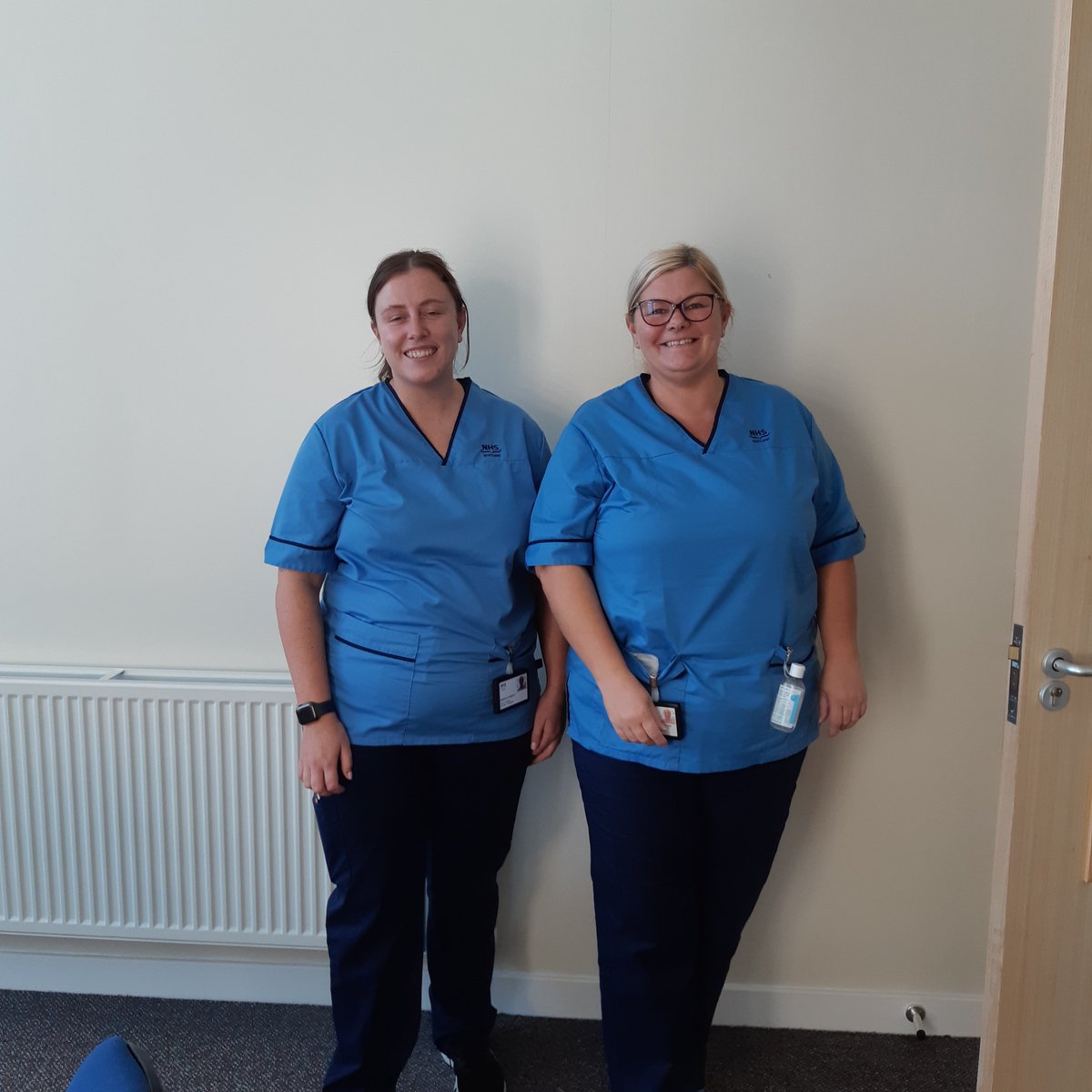 Congratulations Amanda and Rebecca on wearing your registered nurse uniform for the first time. Gracemount DN team has exciting times ahead. So glad you are both part of the future <a href="/EdinburghDNs/">Edinburgh District Nursing Service</a> <a href="/holliexwalker1/">Hollie Scott</a> @fon