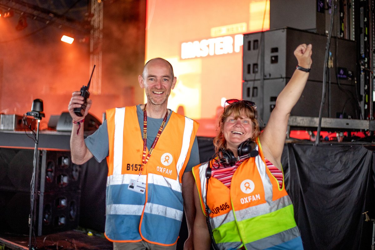 An incredible £1.55 million was raised through stewarding 17 festivals this year, thanks to the hard work of familiar faces and some 2,627 new members of the #OxFamily

You kept the good vibes going, and we’re super proud of the job you all did.

Roll on 2025!