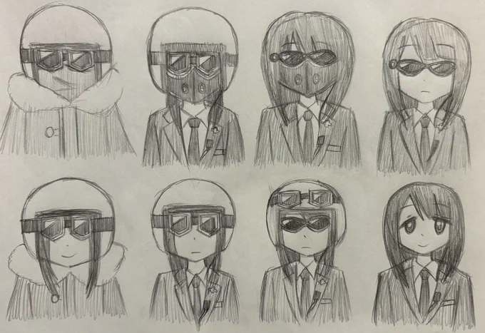 【ボツネタ】
完全武装したアヤちゃんってマスク付けたハンターに似てると思ったので本来ならアヤちゃんもハンター混ざる予定でしたが誰だか判別出来なかったため逃走者側となりました
このイラスト描いてる時も途中で誰を描いてるのか分からなくなりましたw 
