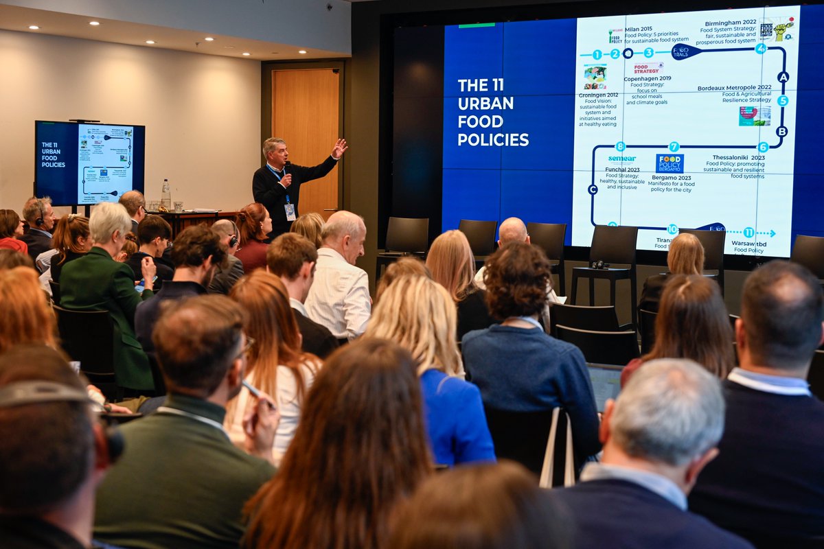 Paul Milbourne  at the <a href="/food_trails/">Food Trails</a> Final Conference in Brussels:

"Our project is called Food Trails. 'Trails' represents the path we leave behind for others to follow, and the most significant trail we've left is in food policy development."