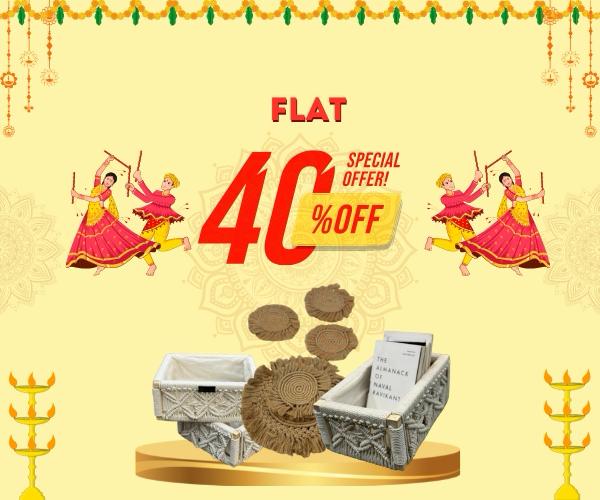 eshtyles's tweet photo. 🪔Happy Navratri &amp; Start of Festival Seasons from Eshtyles - A House of Handmade Products 

 FLAT 40% on All Products
🎁 DISCOUNT CODE - FEST40 🎁
Macrame Handcrafted Products Range 👇 
🛒 Shop Now - https://t.co/r1ixe0ytZe
🛍️ 📞- +91 9971996419 for Customisation, More Details https://t.co/FcQfX1a1G3