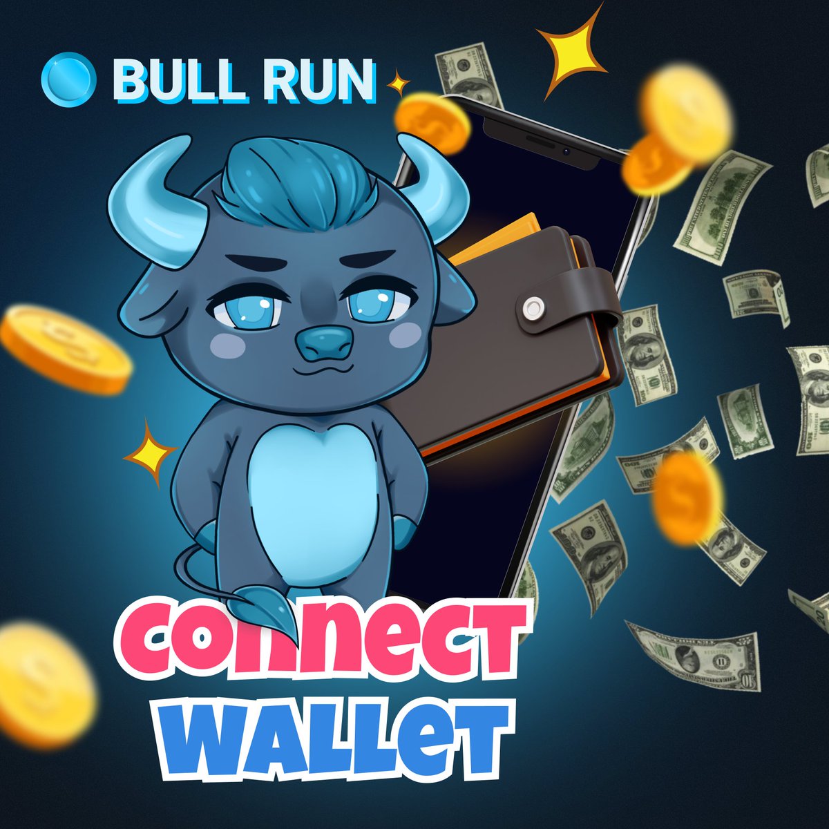 ⚡️ CONNECT WALLET - t.me/bullapp_bot/app

Many have been eagerly waiting for the option to connect their wallets, and the day has finally arrived!

You can now enter the game and connect your wallet in the «Wallet» section.

This is a mandatory step for receiving future