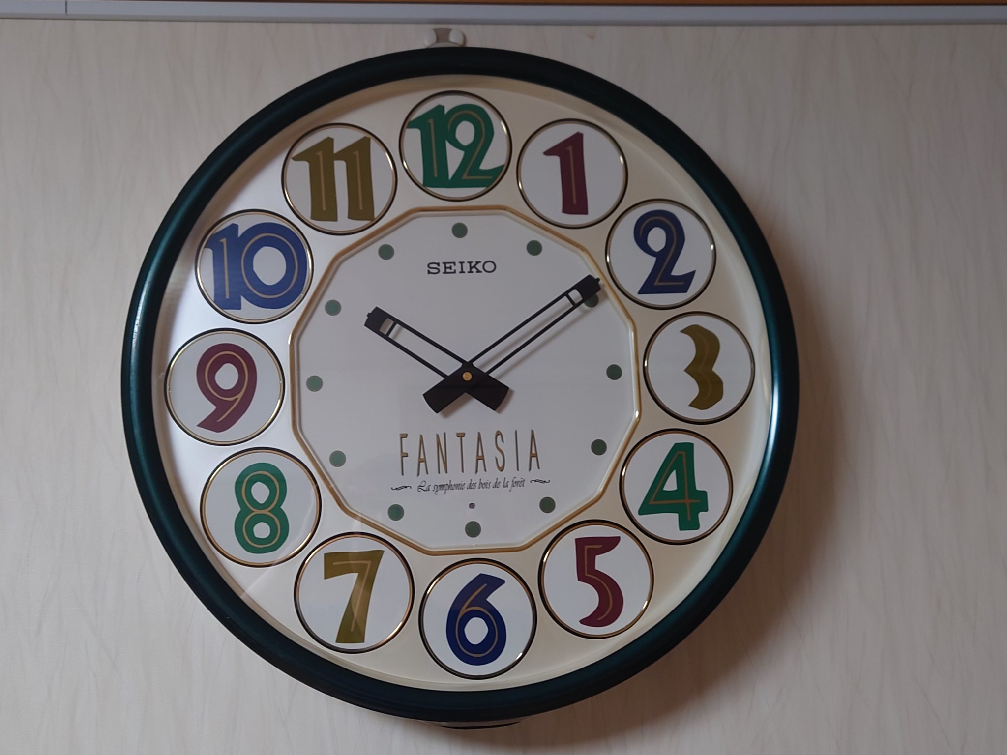 希少品】SEIKO ファンタジアFANTASIA カラクリ時計【動作確認済】