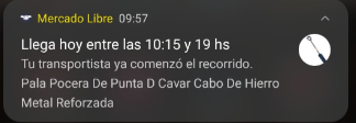 ArielFeijoo's tweet photo. Una cosa de locos la precisión horaria de MELI...mis aplausos para el programador que dijo "mandale :15 que da la sensación de puntualidad". @marcos_galperin metele pata que el perro la esta esperando! https://t.co/ZrDAkl2OTy