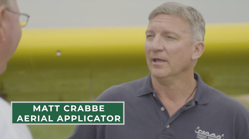 AgAviationNAAA's tweet photo. RFD-TV’s Total Acre Farming which reaches over 40,000 farming viewers weekly interviewed NAAA member Matt Crabbe of Crabbe Aviation in Mechanicsville, VA. Watch this great segment at: https://t.co/OJmSA0W4H4 https://t.co/8ltwoRbm3w