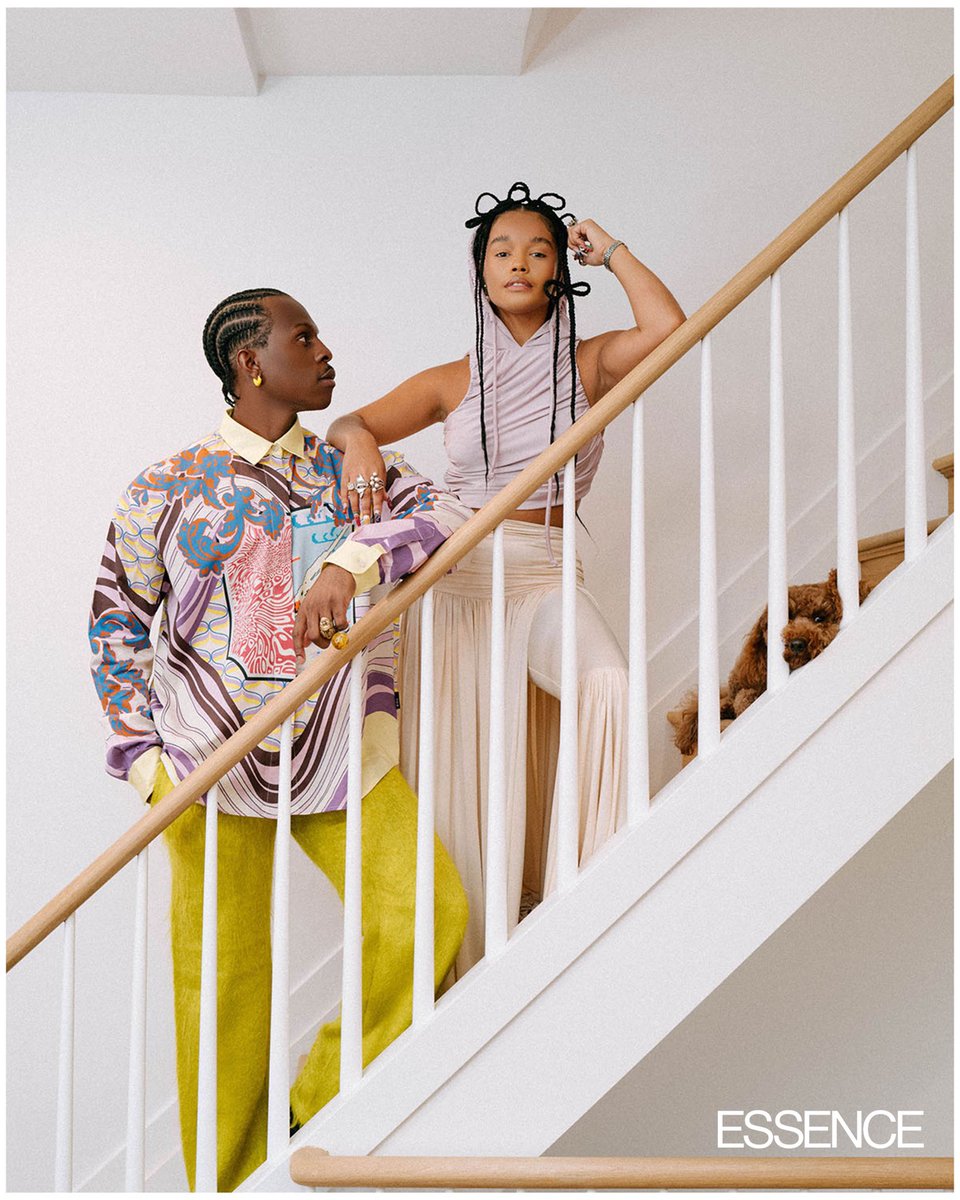 SkylarMarshai's tweet photo. Our love, our home, for @Essence’s September/October issue. 🖤 

📸: @thatcoolkideli https://t.co/iNaeqk3bpS