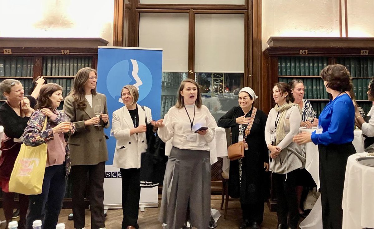 LScarpitta_OSCE's tweet photo. Glad to support this week the #WAVECon2024, marking 3️⃣0️⃣ years of @WAVE_europe work in championing women's rights.
Proud of our solid partnership under @OSCE #WINGenderEquality to fight and prevent all forms of violence against women & girls affected by conflict! https://t.co/TQTnKArx6k